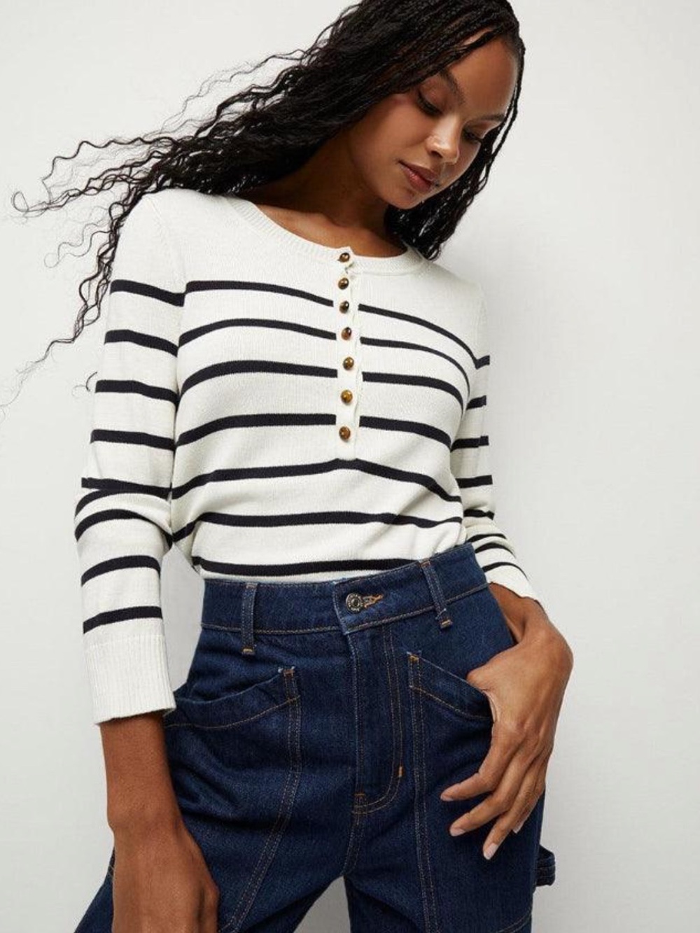 VERONICA BEARD Dianora Knit Sweater